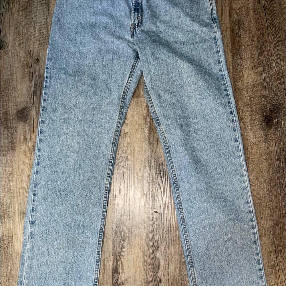 Levi's MADE IN USA 505 Men's Light Blue Straight Jeans